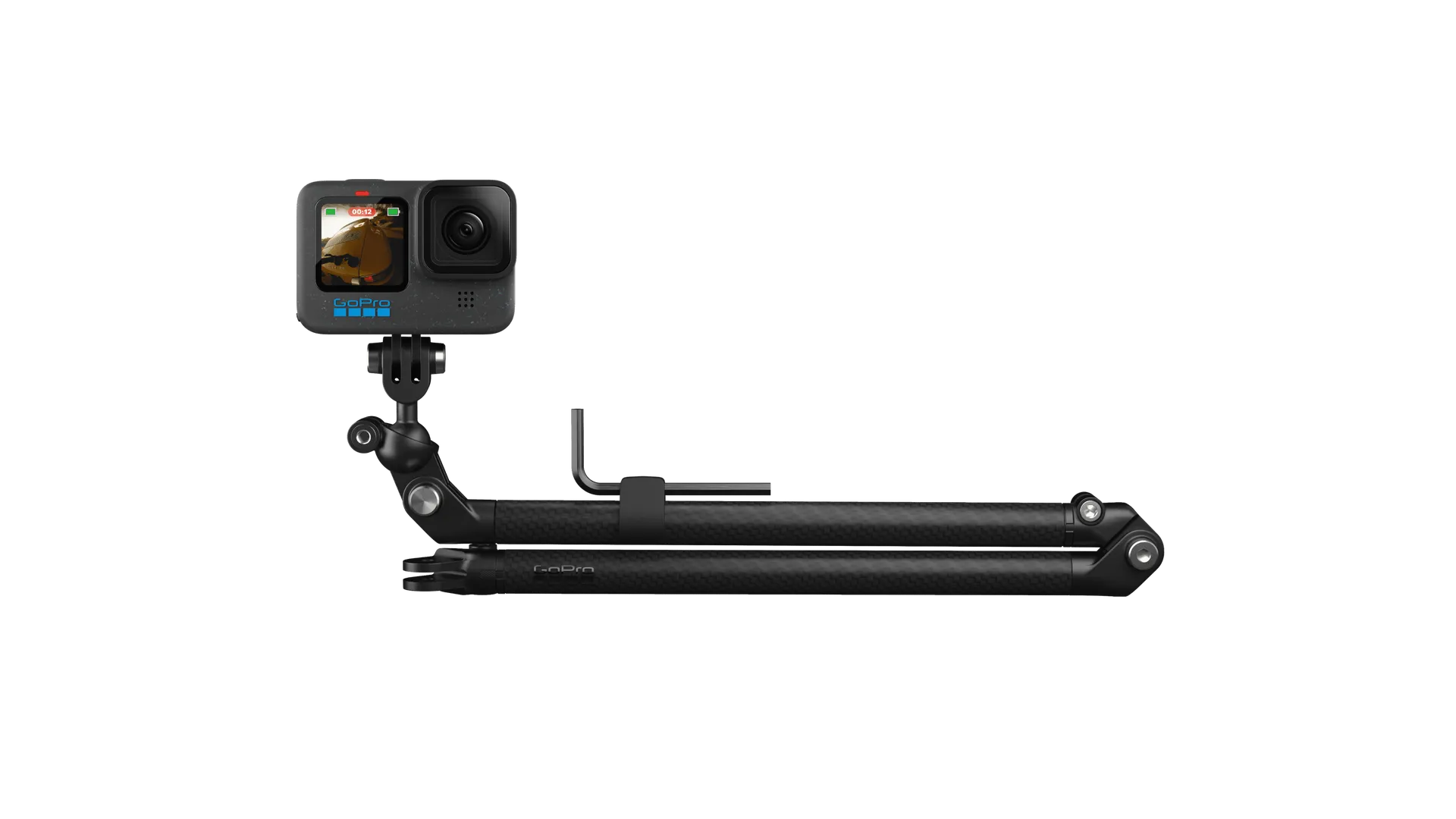 Soporte Gopro Boom Y Soporte Adhesivo Gopro Brazo Extension