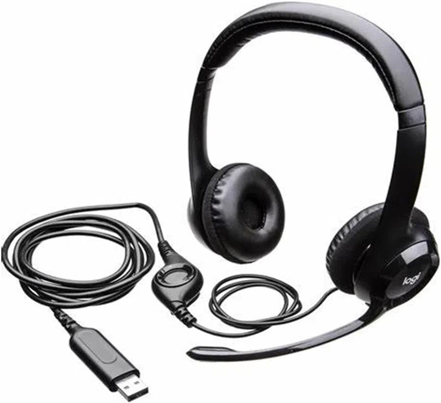 Auriculares Logitech Gamer H390 Negro