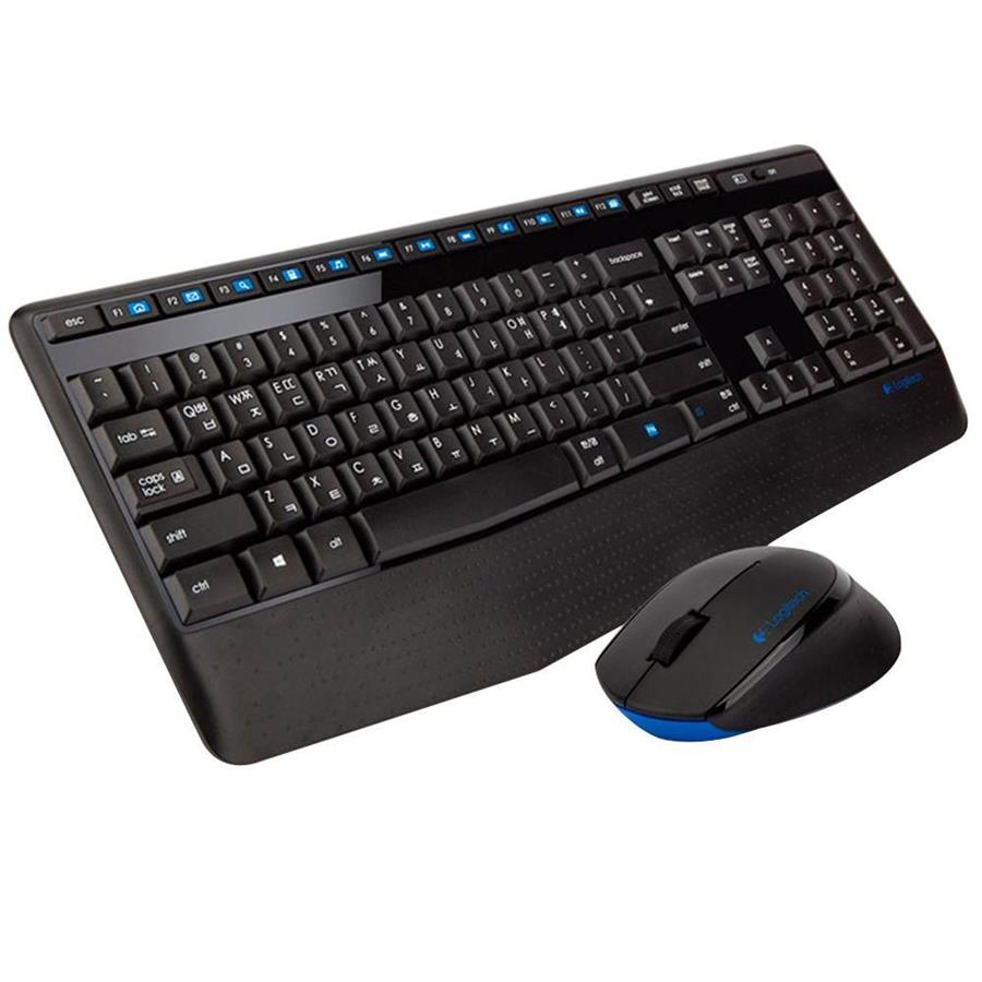 Kit Teclado + mouse Logitech Inalambrico Mk-345 Negro