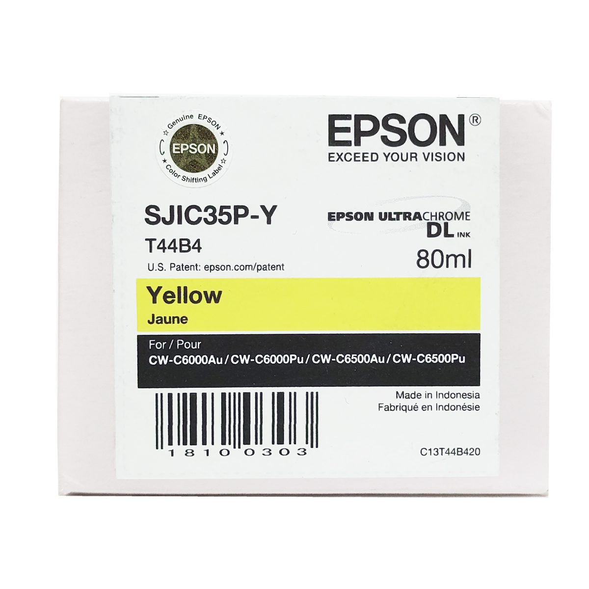 Cartucho de tinta amarillo para CW-C6500