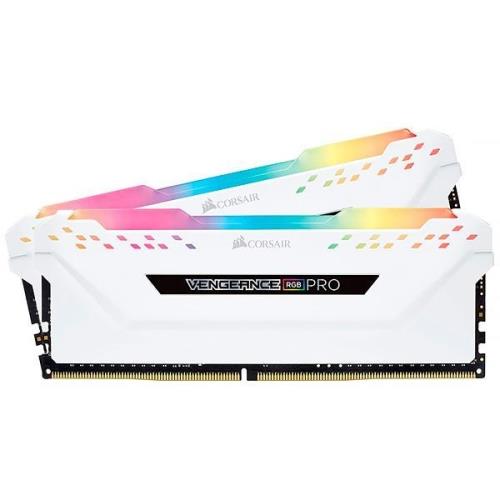 Memoria ram ddr4 corsair 16gb (2x8gb) 3000mhz Vengeance rgb pro white