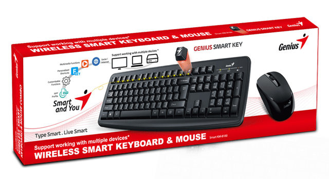 Teclado Y Mouse Inalambrico Genius Km-8100