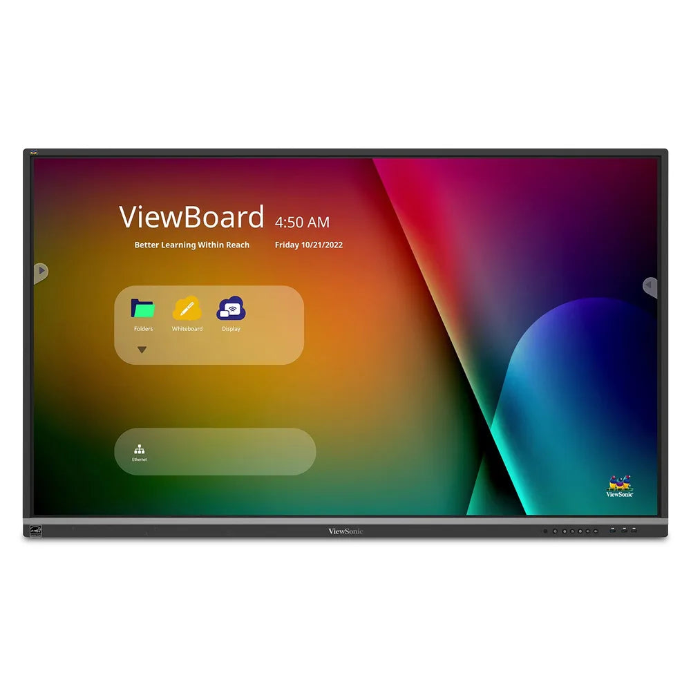 Pantalla Interactiva 65 Viewsonic Ifp6550 4k Tactil Android 11