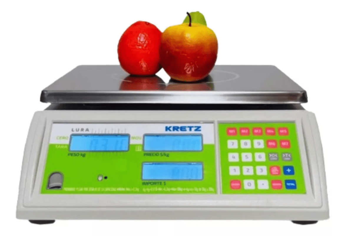 Balanza Electronica Digital Kretz Lura 30kg Con Bateria