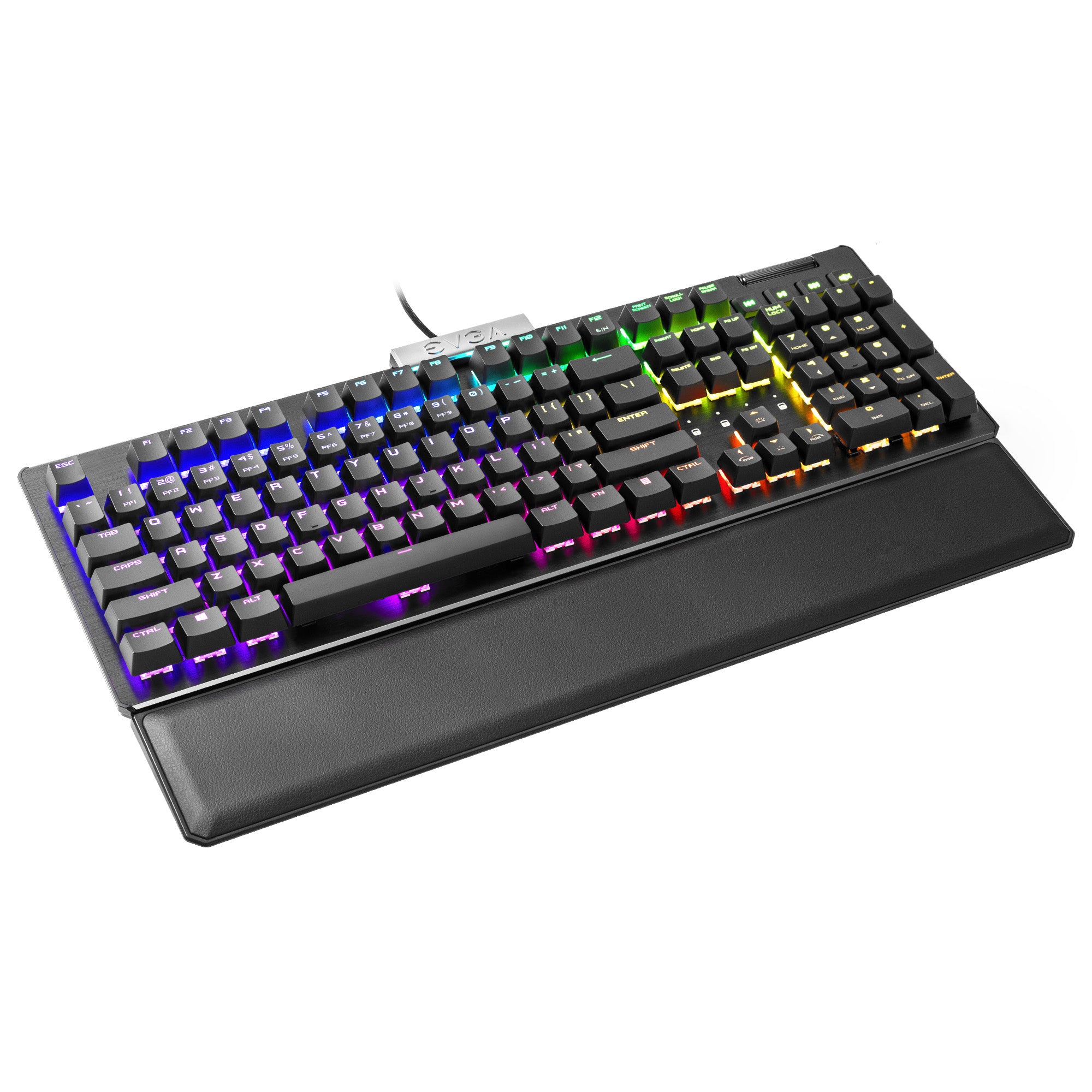 Teclado Gamer EVGA Z15 RGB color CLICR