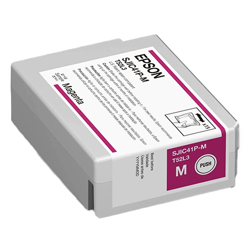 Cartucho de tinta Epson SJIC41P-MK Magenta para C4000u 50ml