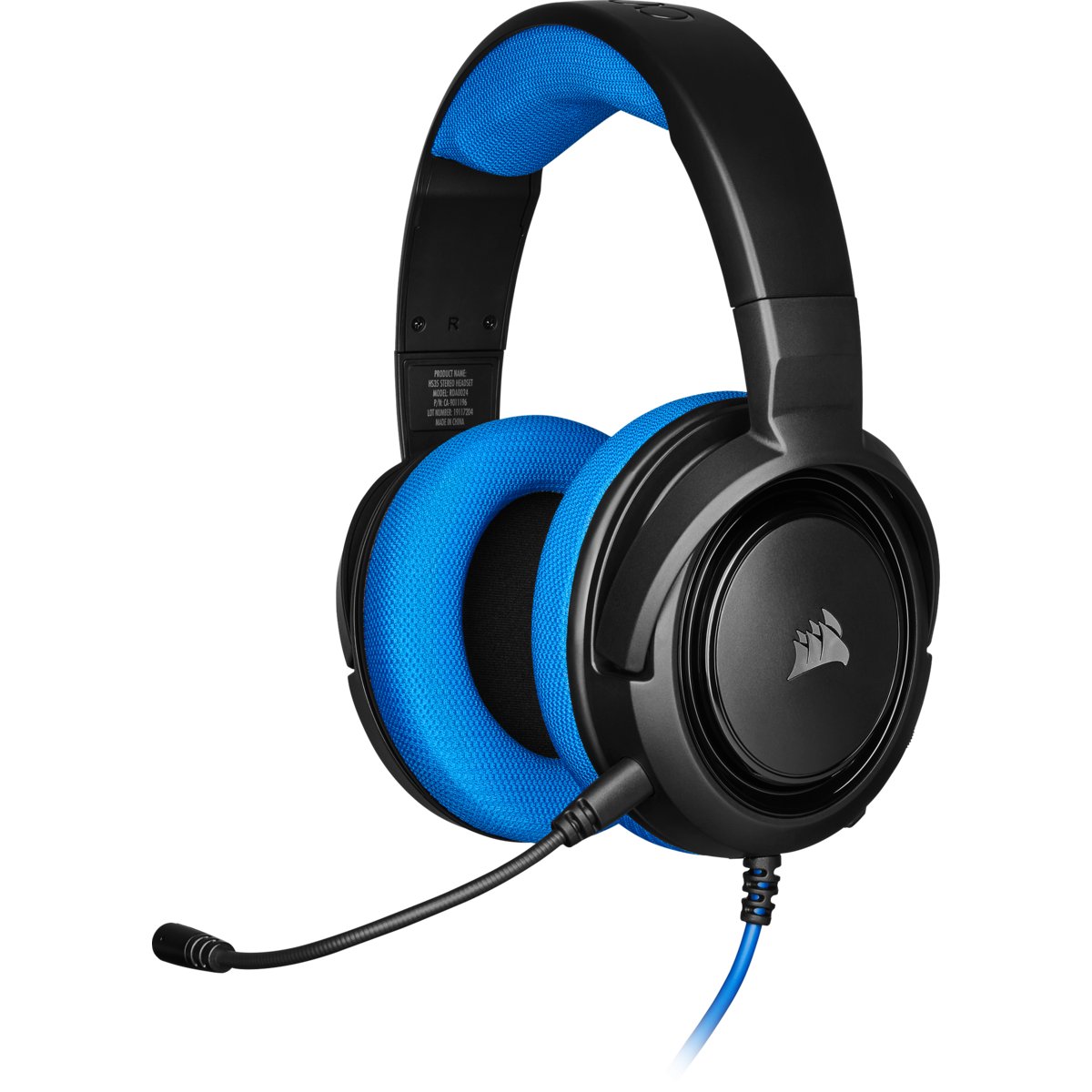 Auriculares Corsair Hs35 Gaming Blue Pc/ps4/xbox con microfono azul