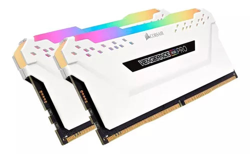 Memoria Ram Corsair Ddr4 16gb (2x8gb) 3200mhz Vengeance rgb pro white