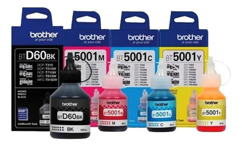 Cartucho de tinta Brother 5001 magenta para Brother T300/T510/T710/T810/T4500W