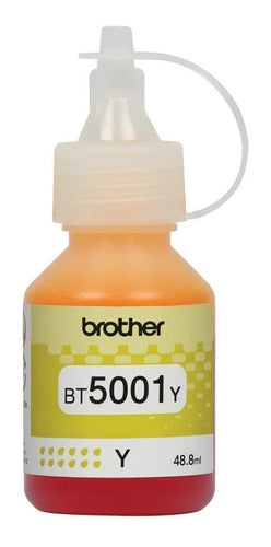 Cartucho de tinta Brother bt5001 Yellow para Brother T300/T310/T420W/T500W/T510W/T710W