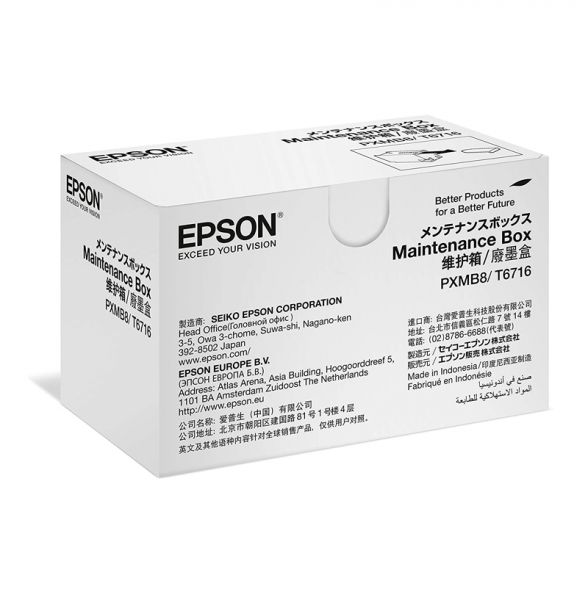 Caja de mantenimiento EPSON para WF-5290 - WF- 5790 WF-C579R - WF-M5299 - WF-M5799 - 60000-95000