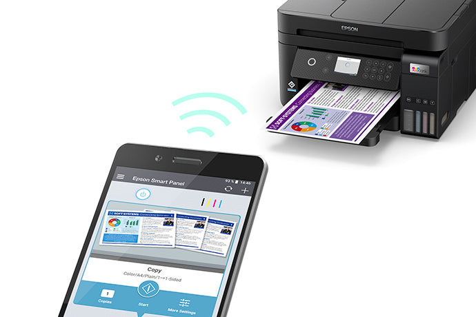 Impresora Multifuncional Epson Ecotank L6270 Adf Duplex Wifi