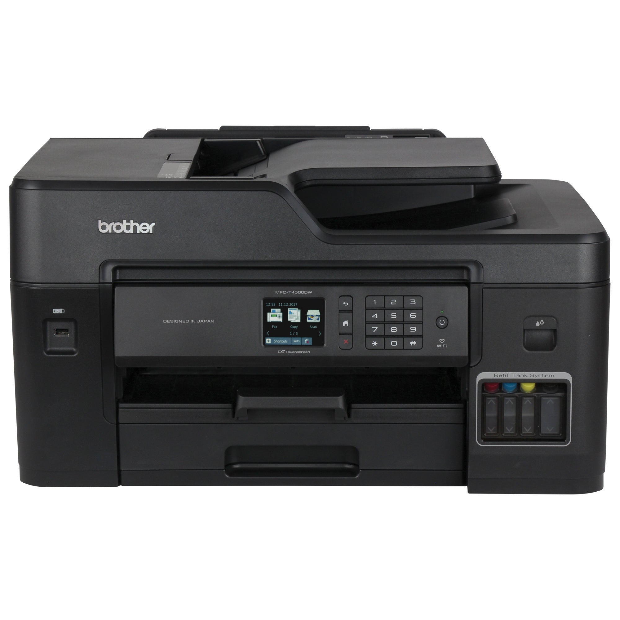 Impresora Multifuncion Brother Mfc-T4500dw A3 Color Sistema Continuo