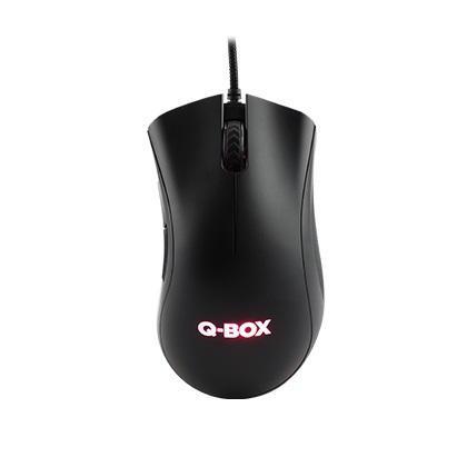 Mouse cableado QBOX M942 6400 DPI USB