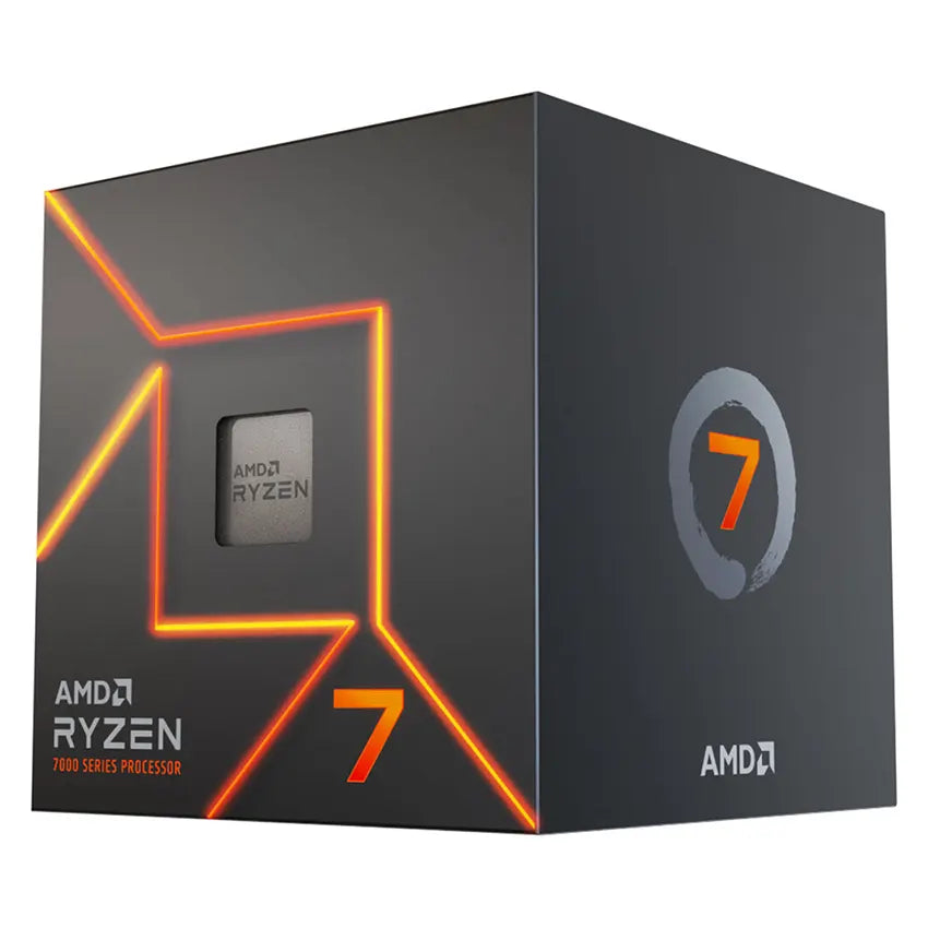 Procesador AMD Ryzen 7 7700, 3.8GHz, 8 Núcleos, 8MB L2, 32MB L3, Radeon, Socket AM5, BOX