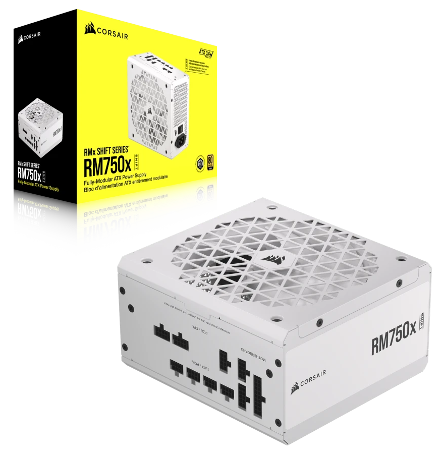 Fuente Corsair RM750x 750W 80 Plus Gold Full Modular Blanco