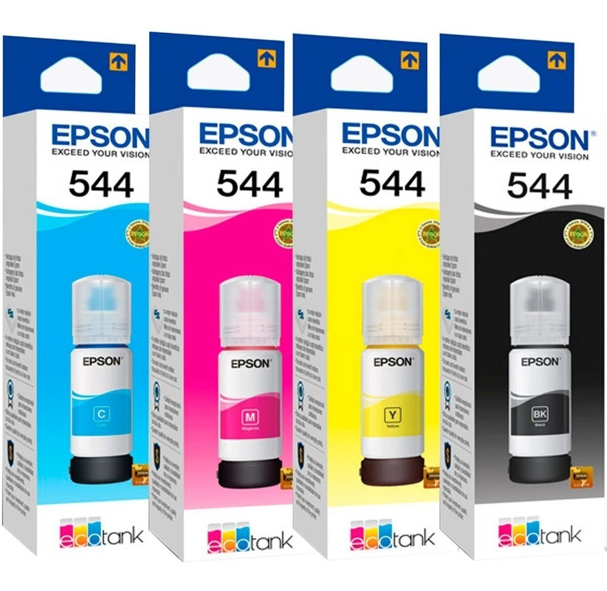 Botella de Tinta Epson T544 Amarillo L3210 L3250 L3150