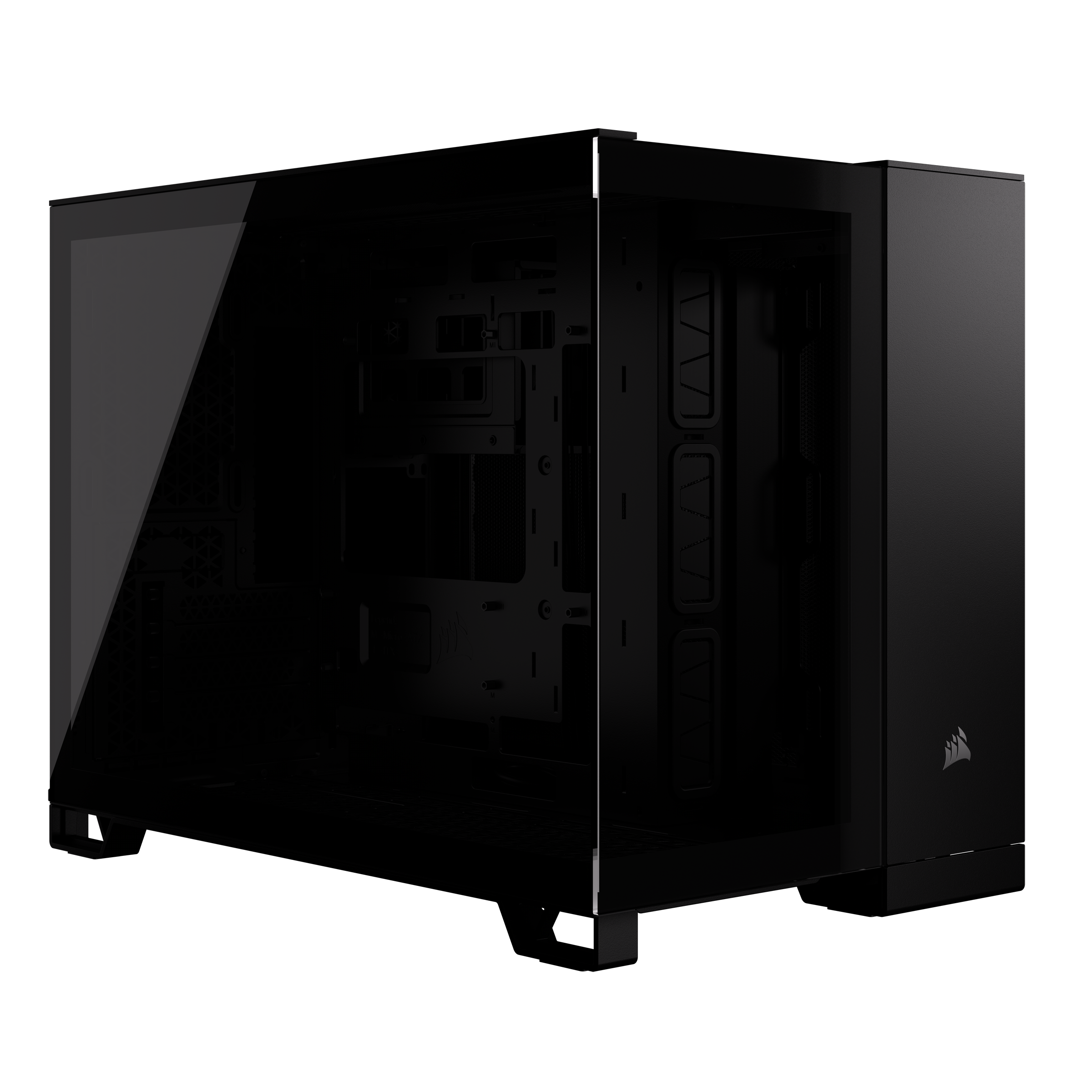 Gabinete Gamer Corsair 2500x Tg Mid-tower Negro Dos Camaras