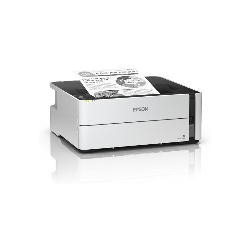 Impresora Epson Ecotank M1180 Wifi Duplex Monocromática Color Blanco/negro