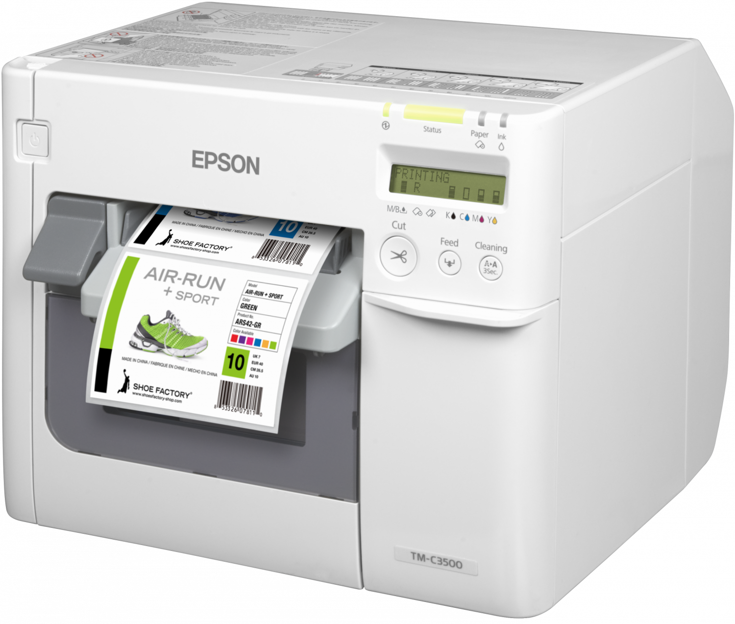 Impresora De Etiquetas Color Epson Colorworks C3500