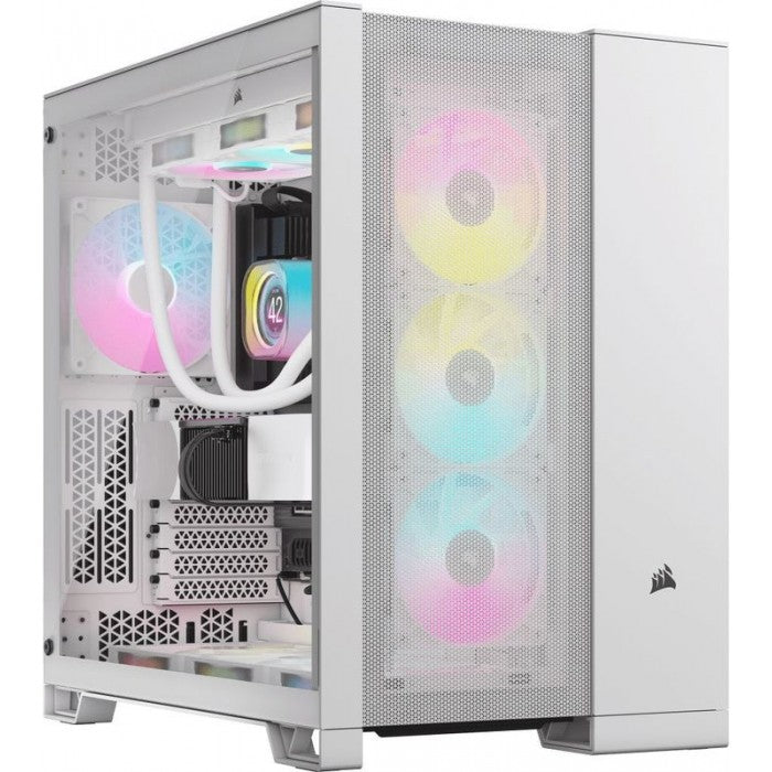 Gabinete Corsair 6500d Airflow Tg Super Mid-tower Blanco