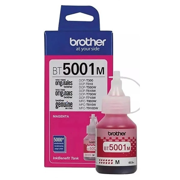 Cartucho de tinta Brother 5001 magenta para Brother T300/T510/T710/T810/T4500W